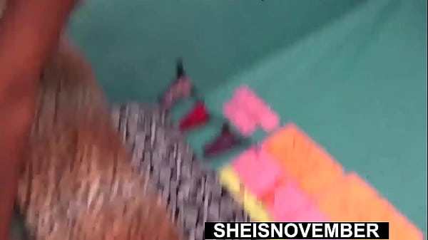 My Stepgirl Sheisnovember Looked Like She Need Some Gigantic Relentless Boner, So I Stretch Her Pouters With BBC Then Ejaculated On Her Darling Ebony Chin, Gigantic Natural Saggy