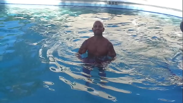 PLAYING IN THE POOL