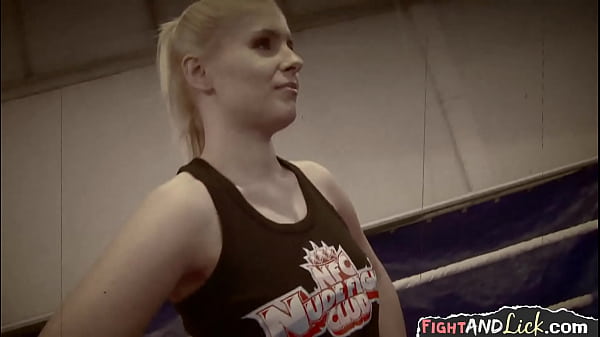 Tow Hot Blondes Wrestle Then Eat Snatch