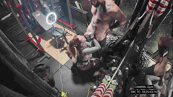 Happy Wildd Kinkmas Day 8 Voyeurism Cctv Gym Face Finish