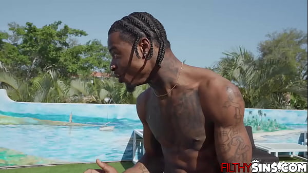 Watch This Hot Outdoor Instense Drill Sesh With Stepsiblings Eden West And Damion Dayski