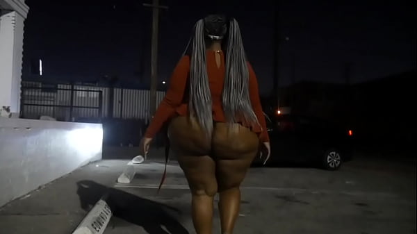 Black Meek Bbw In Alley
