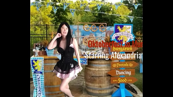 Asian Young-babe Celebrates Oktoberfest In Munich