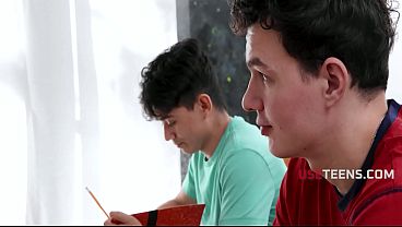 Two Different Sized Pricks Wrecking A Freeuse Tutor | UseTeens