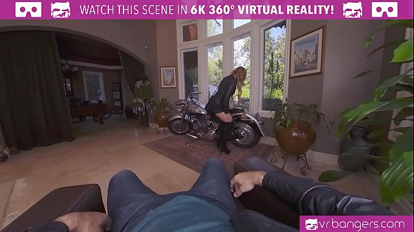 VR Bangers Alluring Moka Mora Desires To Be Plowed On A Motorcycle