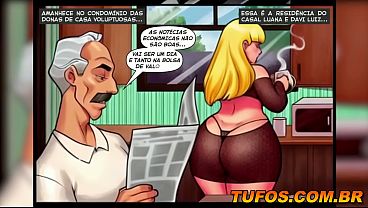 Apresentando Luana, Uma Loira Da Bunda Enorme! Donas De Casa Voluptuosas Quadrinhos Pornô