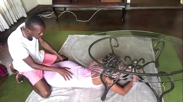 Huge Booty Cousin Got Stuck Under The Coffee Table (Full Video On XVideos Red)