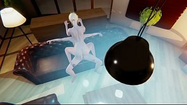 Final Fantasy 7 Yaoi Throne - Cloud Riding Sephiroth's Dick