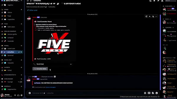 COMO PUXAR D*ADOS PELO DISCORD