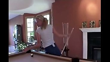 Petite Summer Game Pool And Fingering Closeup