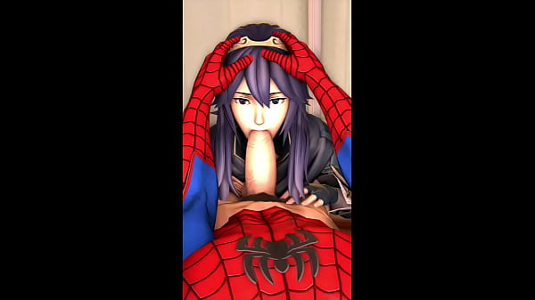 Lucina Making Worship With Spider-Man