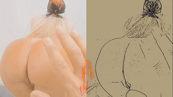 Cartoon Of My Huge Booty