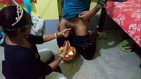 2022 Halloween स्पेशल हेलोवीन पर Ex गर्लफ्रेंड की ताबड़तोड़ चुदाई किया