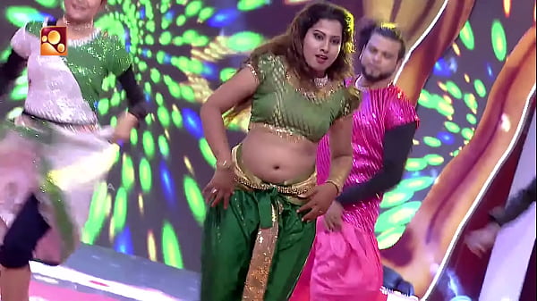 Sultry Hot Mallu Dancer Extremely Profound Large Open Navel Orifice Dance