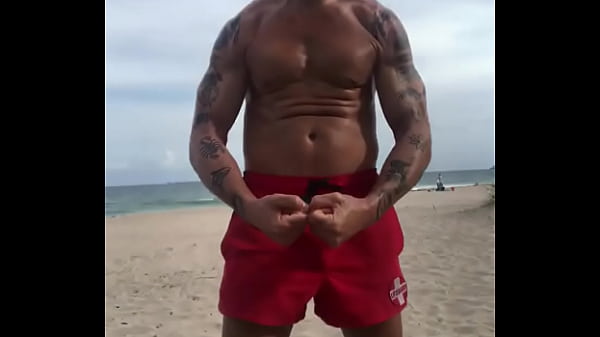LIFEGUARD BEACH FRAME PORN STAR