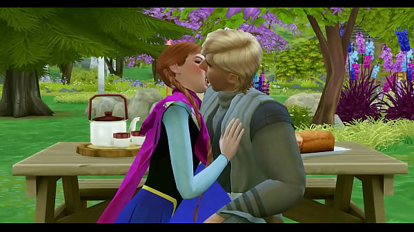 Anna Slurps Kristoff's Pole At The Woods - Frozen Betrayal 5 3d Hentai Sex Scenes
