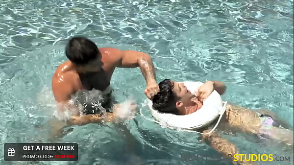 Hairy Lifeguard Thanked By Being Properly Slammed - Aspen, Nic Sahara - NextDoorStudios