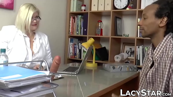 GILF Doctor Lacey Starr Cures Patient With Interracial Sex