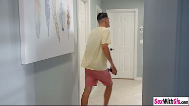Bratty Stepsibling Emily Jade Provokes Stepbrother Into Forceful Hate Screw
