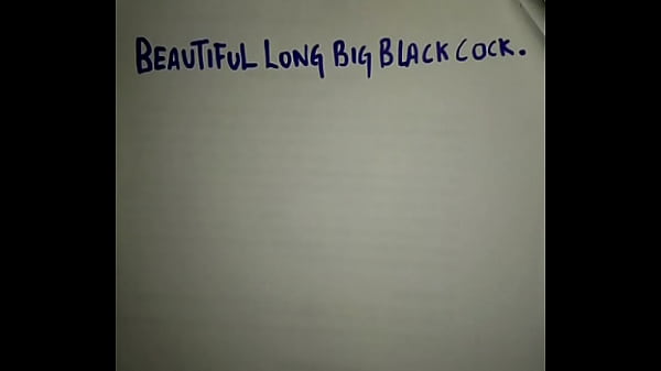 Gorgeous Long Big Black Boner.