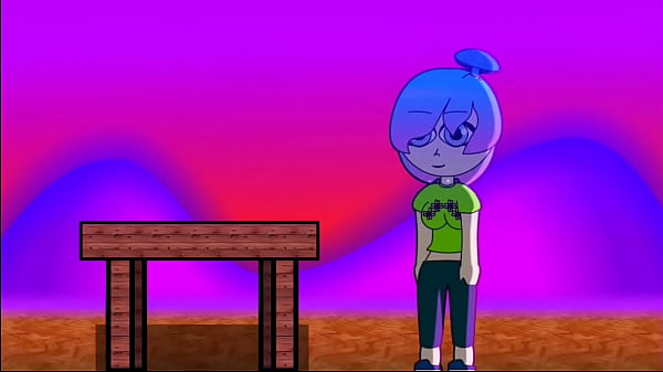 Una Animación Corta última Parte (Mesa) Chica De Hongo En La Cabeza Tirándose P2
