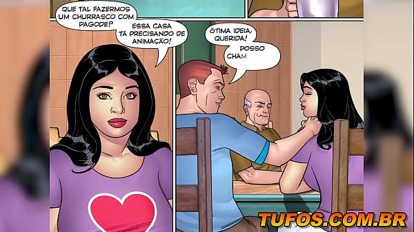 O Velho Papito Se Deu Bem No Churrasco Com Pagode! Quadrinho Pornô Do Tufos, Samba Pornô