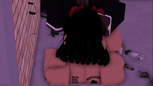 Rice Bunny Takes BBC In An Alley Way