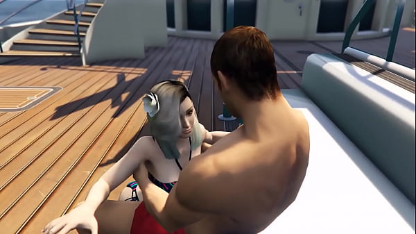 GTA 5 - Doll Bikini Vixen Gets Banged On Yacht (Gasps Added)