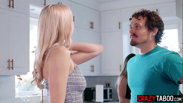 3some Screwing With Two Alluring Golden-haired Chicks After Strip Billiard