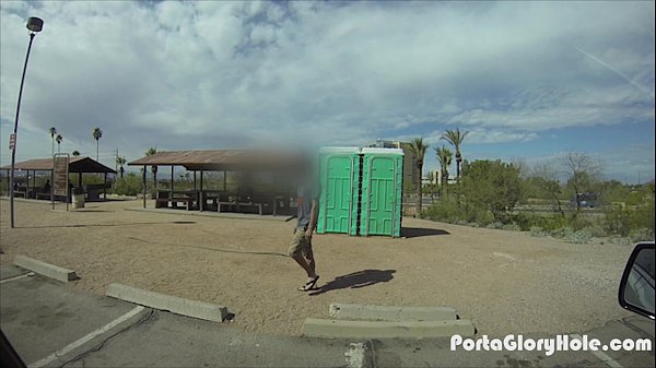 Porta Gloryhole Light-haired Nurses Cock In Public