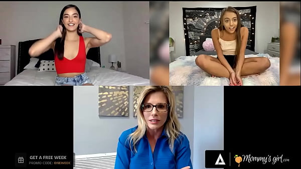 MOMMYSGIRL Cory Chase Has Remote Sex With Stepkids Emily Willis And Gia Derza