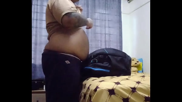 Vaibhav Drills A Backpack On The Bed