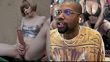 Undressed Slender Transgender Doll Getting Rough In A Dumpster, Enormous Breast Transgender Babe Wanking Off Until She Cums All Over Herself, Hung Transgender Ginger Shaking Her