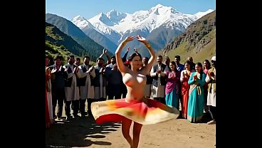 Huge Tits Gril Dancing
