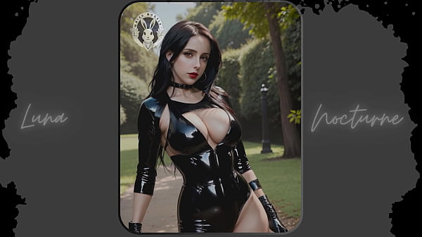 Introducing Luna Nocturne: Your Gothic Waifu - Part 10 | Powered By Artificial Intelligence | Waifumodels #005