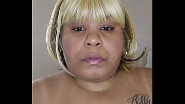 Sultry BBW W/BBC Sex Toy Solo Play Drippy Head