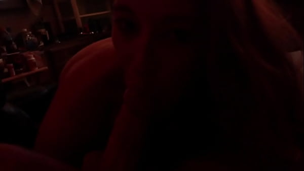 Golden-haired Hot Lover Sucks Cock
