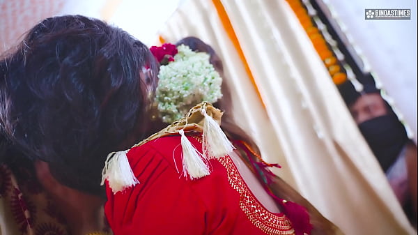 Desi Newly Married StarSudipa Plowed By A Thief Infront Of Husband And Turns Into A Hardcore Trio ( Hindi Audio )