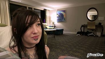 James Deens Favorite Inked-up Slut Is Back, And Shes Ready For Another Intense Slamming