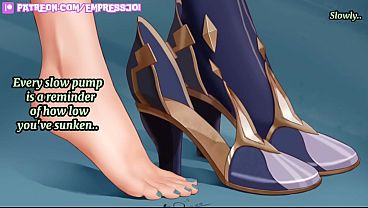 Get Addicted To Smelly Genshin Shoes - Femdom JOI
