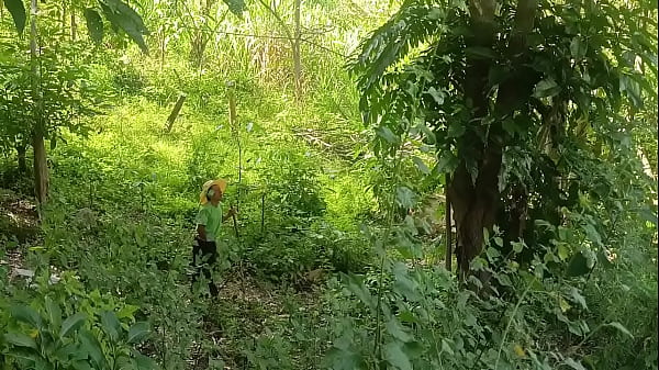 Two Divine Pupils In Uniform Get Lost In The Woods And Meet A Perverted Old Stud And End Up Having An Outdoor Menage