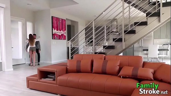 FamilyStroke - Boner Worshipped By Beautiful Step Young-babe