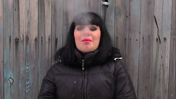 A HOTWIFE Smokes And Cums. Amateur Fetish Self-pleasure Of A Natural Bush.