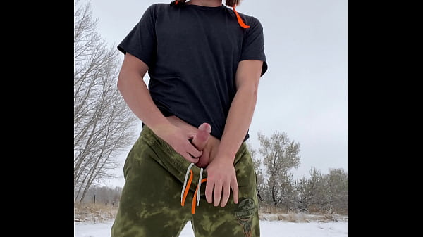 LovestheAss2 Stays Warm In The Snow