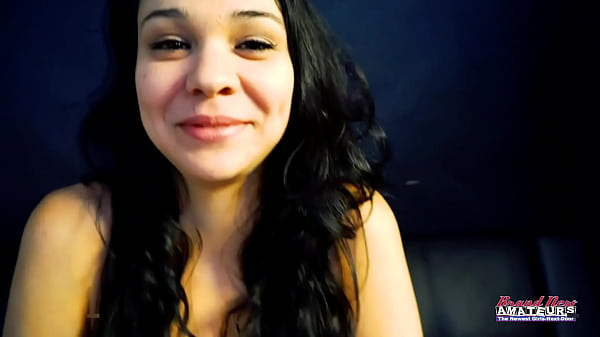 Pretty Brunette Freshman Sabrina Gets Her Twat Smashed And Drinks The Money Shot!