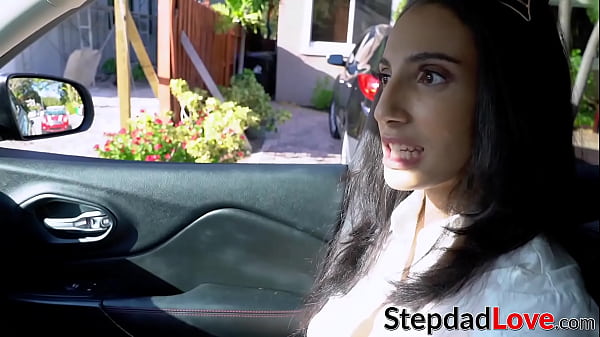 Round Booty Teenager Angelica Cruz Slammed By Stepdad