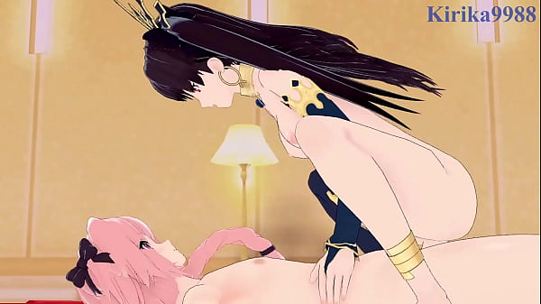 Ishtar And Tamamo No Mae And Astolfo Ferocious Sex. - Fate/Grand Order Hentai