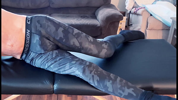 Openning And Compression Breathes On Massage Table HD Short Version