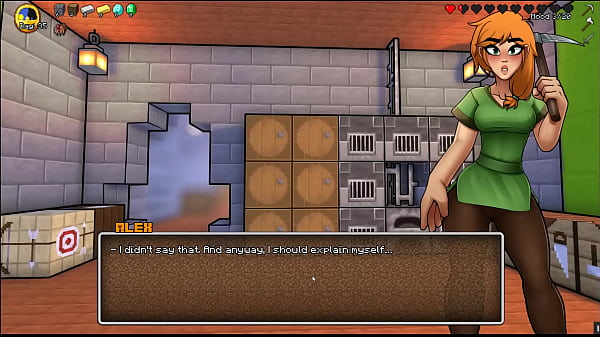 HornyCraft [Parody Hentai Game PornPlay ] Ep.5 The Straddle Ride Desires To Touch My Morning Boner