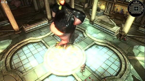 Sabrina Giantess: Clothing-haul. Skyrim Se